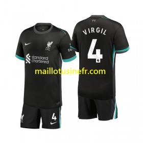 Maillot de Foot Liverpool Virgil 4 Extérieur 2024-25 - Enfant